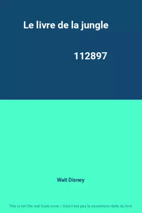Couverture du produit · Le livre de la jungle                                                                         112897