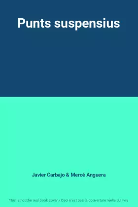 Couverture du produit · Punts suspensius