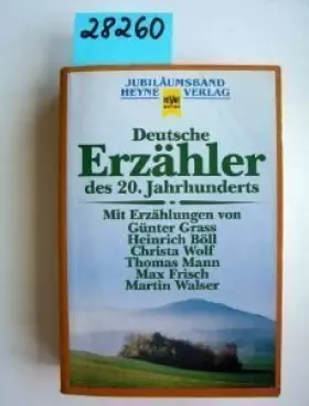 Couverture du produit · Deutsche Erzähler des 20. Jahrhunderts.