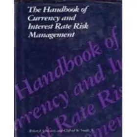 Couverture du produit · Handbook of Currency and Interest Rate Risk Management
