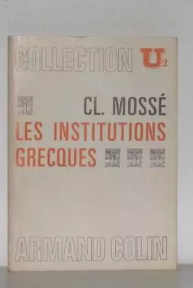 Couverture du produit · Les institutions grecques