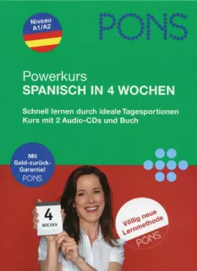 Couverture du produit · PONS Power-Sprachkurs Spanisch in 4 Wochen. Buch und 2 CDs