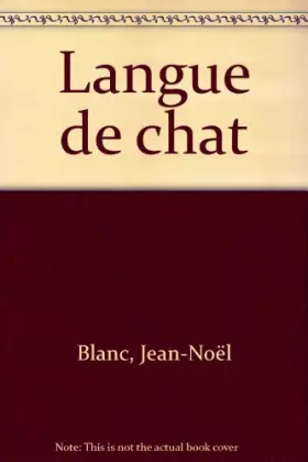 Couverture du produit · Langue de chat