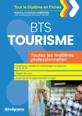 Couverture du produit · BTS tourisme: Toutes les matières professionnelles