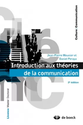 Couverture du produit · Introduction aux théories de la communication