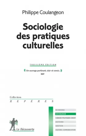 Couverture du produit · Sociologie des pratiques culturelles