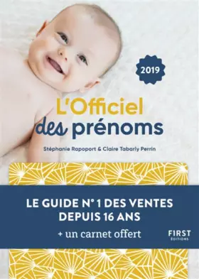 Couverture du produit · L'officiel des prénoms 2019 - 12 000 prénoms
