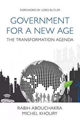 Couverture du produit · Government for a new age: The transformation agenda