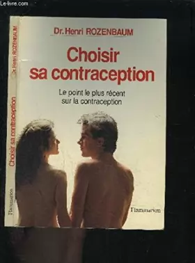 Couverture du produit · Choisir sa contraception