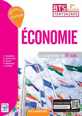 Couverture du produit · Economie 1e annee BTS tertiaires élève