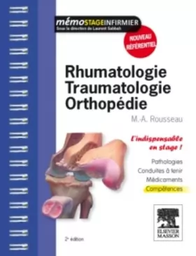 Couverture du produit · Rhumatologie - Traumatologie - Orthopédie