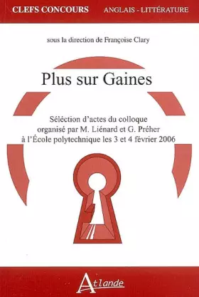 Couverture du produit · Plus sur Gaines