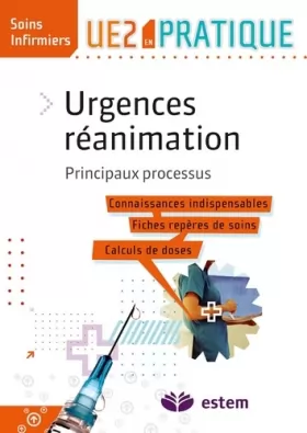 Couverture du produit · Urgences-réanimation - Principaux processus: UE2 en pratique (2010)
