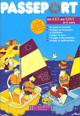 Couverture du produit · Passeport : du CE2 au CM1