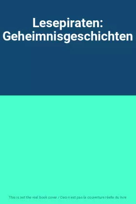 Couverture du produit · Lesepiraten: Geheimnisgeschichten