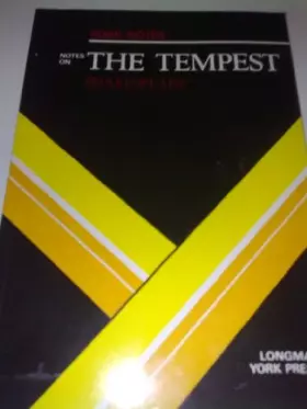 Couverture du produit · William Shakespeare, "Tempest": Notes