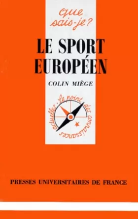 Couverture du produit · Le sport européen