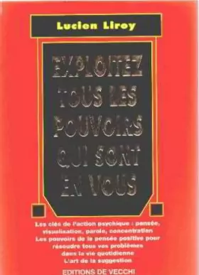 Couverture du produit · Exploitez tous les pouvoirs qui sont en vous