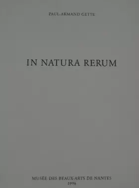 Couverture du produit · In natura rerum