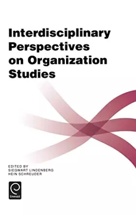 Couverture du produit · Interdisciplinary Perspectives On Organization Studies