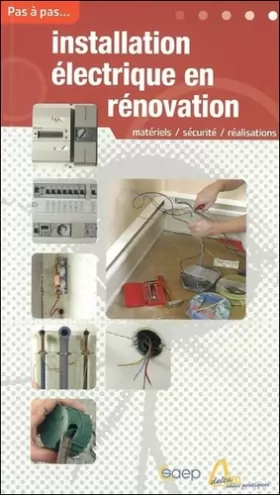 Couverture du produit · Installation électrique en rénovation