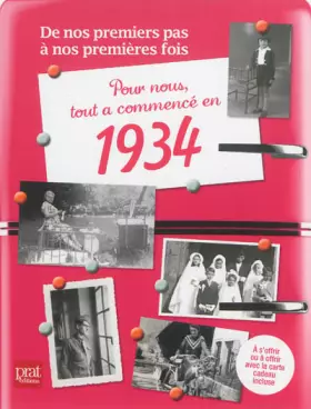 Couverture du produit · Pour nous tout a commencé en 1934