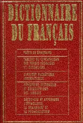 Couverture du produit · Dictionnaire du francais