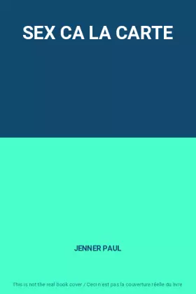 Couverture du produit · SEX CA LA CARTE