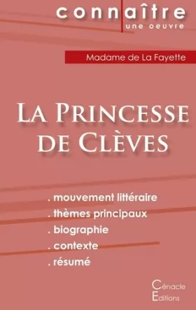 Couverture du produit · Fiche de lecture La Princesse de Clèves de Madame de La Fayette (Analyse littéraire de référence et résumé complet)