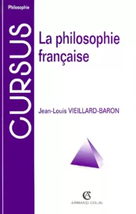 Couverture du produit · Philosophie française