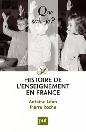 Couverture du produit · Histoire de l'enseignement en France