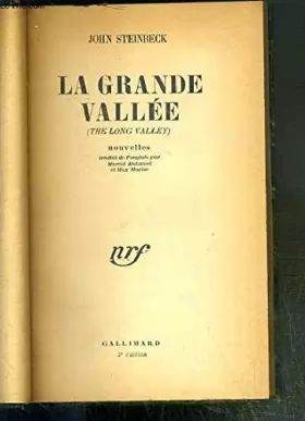 Couverture du produit · LA GRANDE VALLEE (THE LONG VALLEY) - NOUVELLES