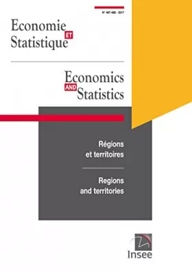Couverture du produit · Economie et Statistique/Economics and Statistics n° 497-498