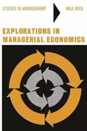 Couverture du produit · Explorations in Managerial Economics
