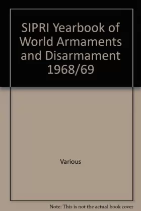 Couverture du produit · SIPRI Yearbook of World Armaments and Disarmament, 1968/69