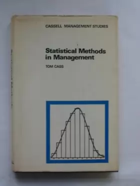 Couverture du produit · Statistical Methods in Management