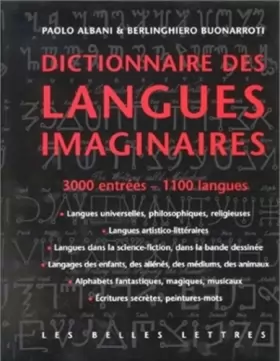 Couverture du produit · Dictionnaire des langues imaginaires