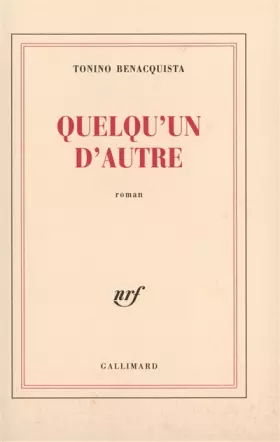 Couverture du produit · Quelqu'un d'autre