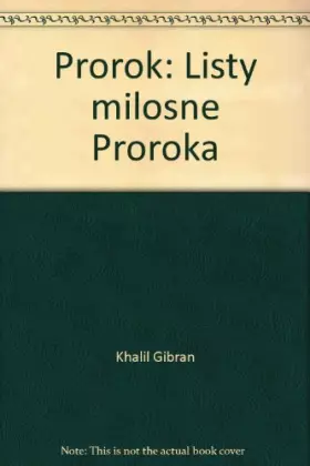 Couverture du produit · Prorok: Listy milosne Proroka