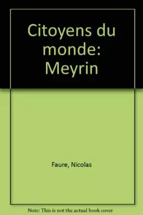 Couverture du produit · Citoyens du Monde. Meyrin