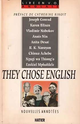 Couverture du produit · They choose english                                                                           052397