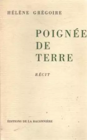 Couverture du produit · Poignée de terre (récit)