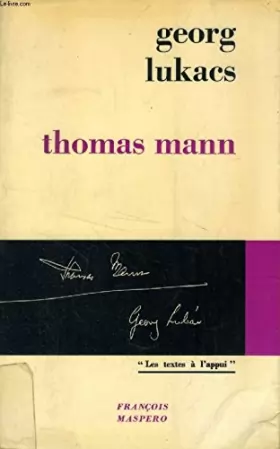Couverture du produit · THOMAS MANN