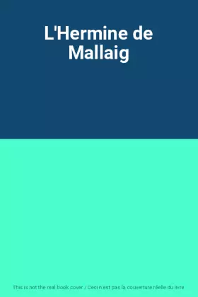 Couverture du produit · L'Hermine de Mallaig
