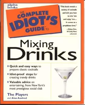 Couverture du produit · Complete Idiot's Guide to Mixing Drinks