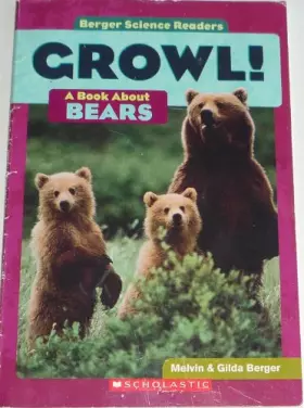 Couverture du produit · Growl!: A Book about Bears