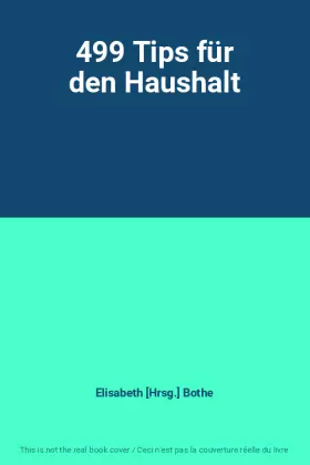 Couverture du produit · 499 Tips für den Haushalt