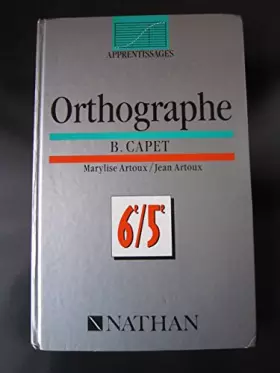 Couverture du produit · Apprentis.orthograph.6-5