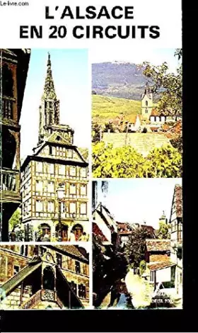 Couverture du produit · L'Alsace en 20 circuits.