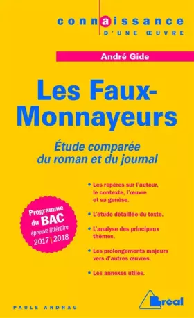 Couverture du produit · Les faux-monnayeurs - André Gide: Etude du roman et du journal